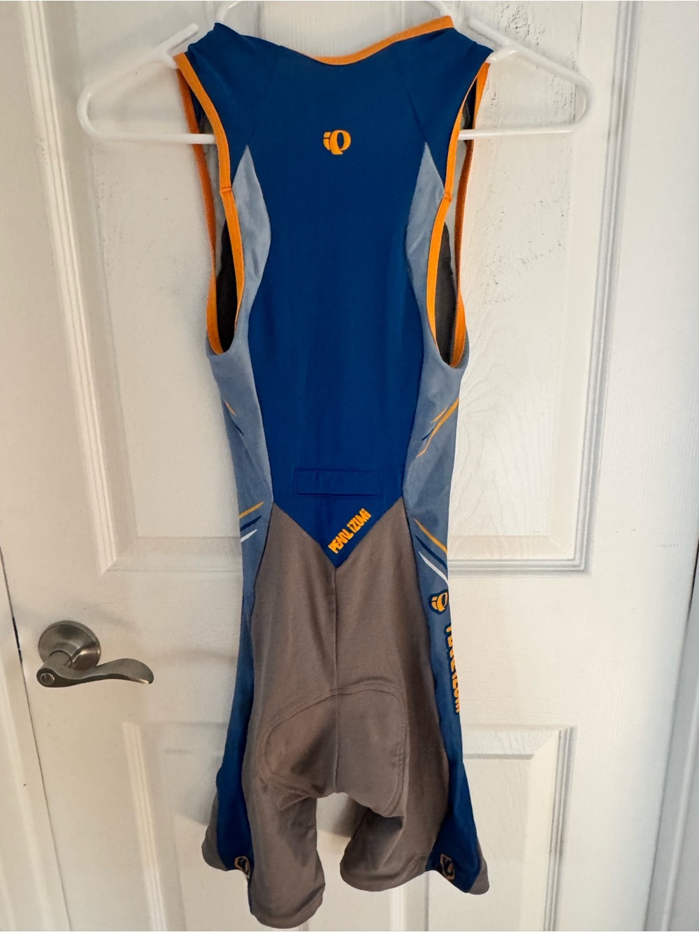 Pearl Izumi Men’s Small Blue and Gray Tri Suit